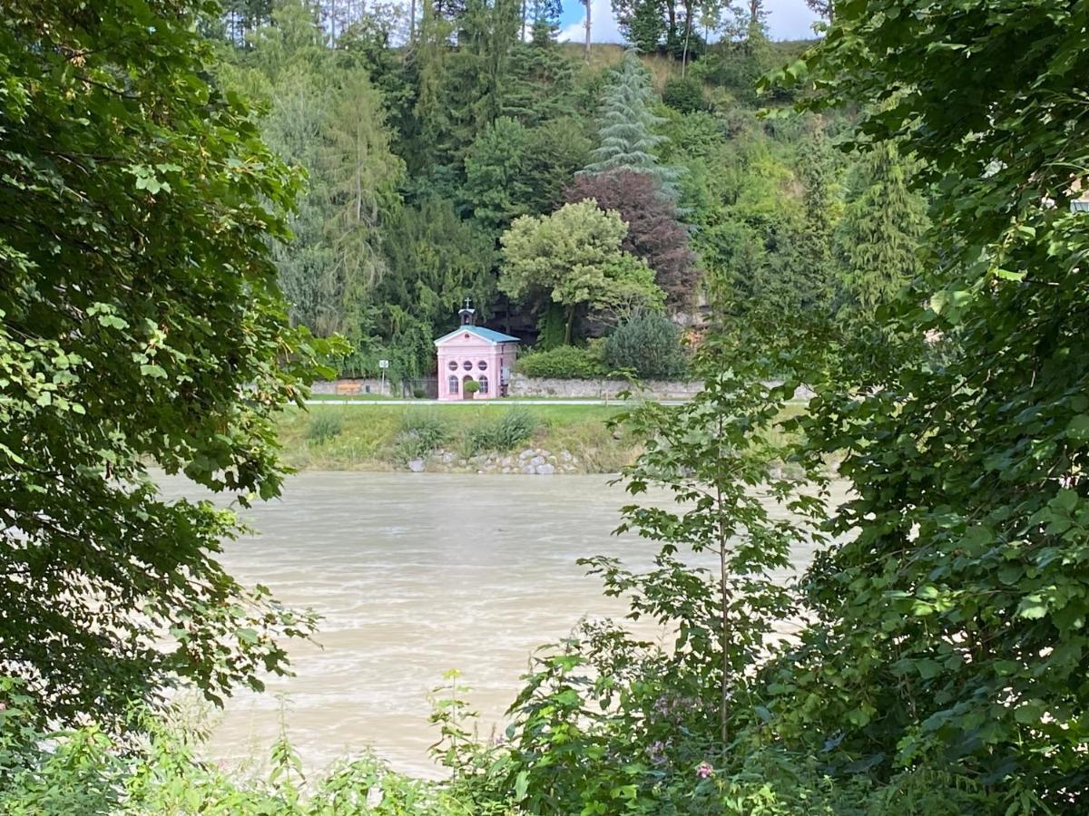 Ferienwohnung Mit Salzachblick Laufen Exteriér fotografie
